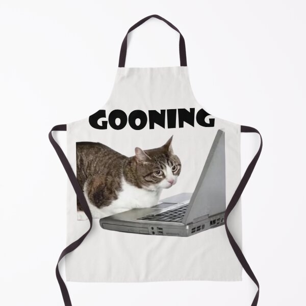 Item preview, GOONING cat designed and sold by Shrewd Mood.