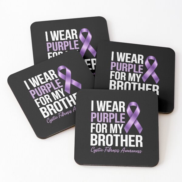 Item preview, I Wear Purple For My Brother Cystic Fibrosis Awareness designed and sold by ChristopStano.