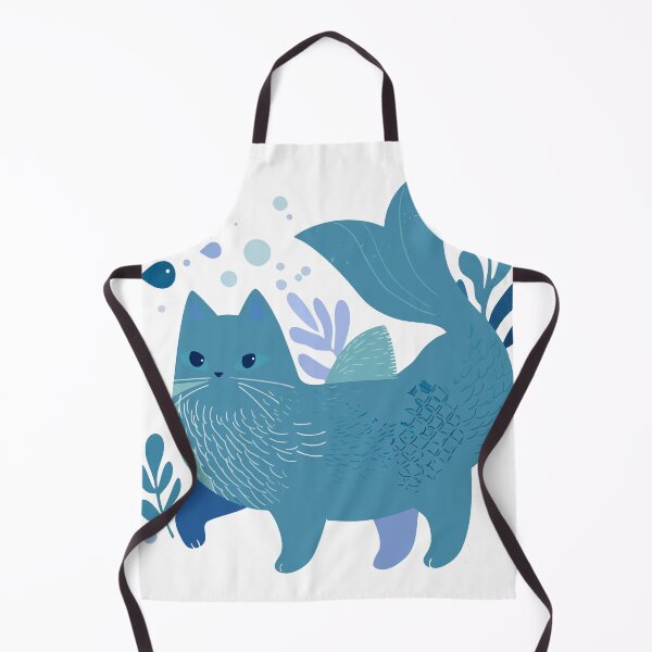 Item preview, Mermaid Cat designed and sold by Pixelmancy.