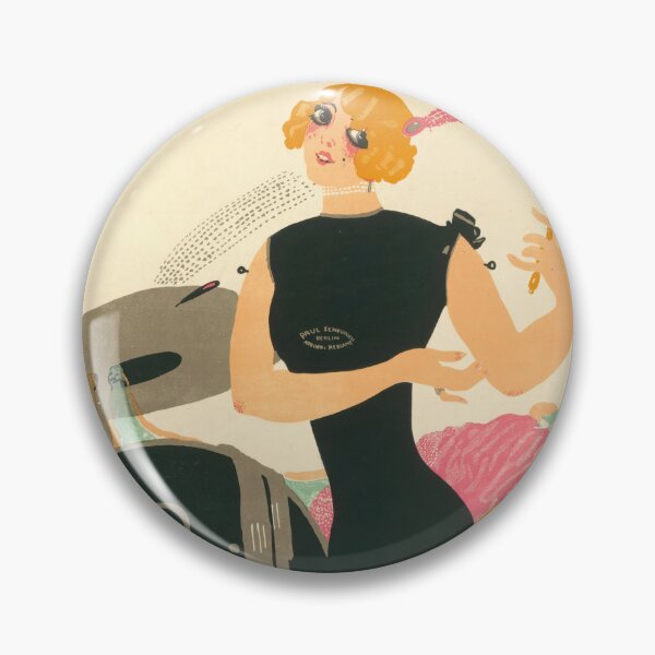 Item preview, Vintage 1913 Fashion Exhibition Poster | Art Nouveau Style | Berlin Historical Graphic Design | Early 20th Century Wall Art designed and sold by artofuniverse.