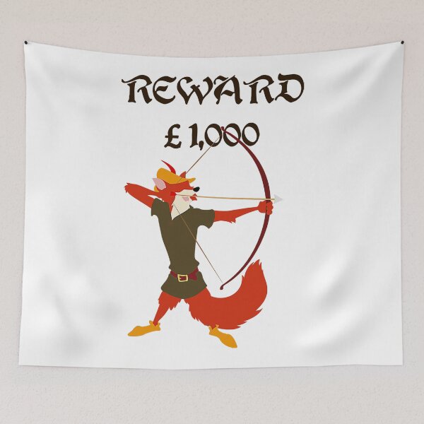Item preview, Robin Hood Wanted Poster Reward 1000 designed and sold by theareyesan.