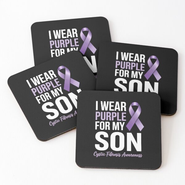 Item preview, I Wear Purple For My Son Cystic Fibrosis Awareness  designed and sold by ChristopStano.