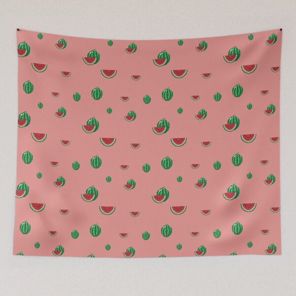 Item preview, Pixel Watermelon Pattern designed and sold by NRP-Nut.