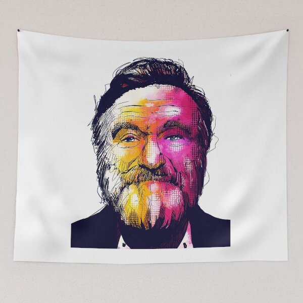 Item preview, Robin Williams Expressive Face Yelling Pose designed and sold by fernangen.