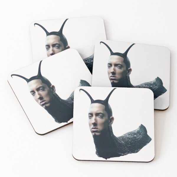 Artikelvorschau, Eminem als Schnecke, Eminem Schnecke entworfen und verkauft von Shrewd Mood.