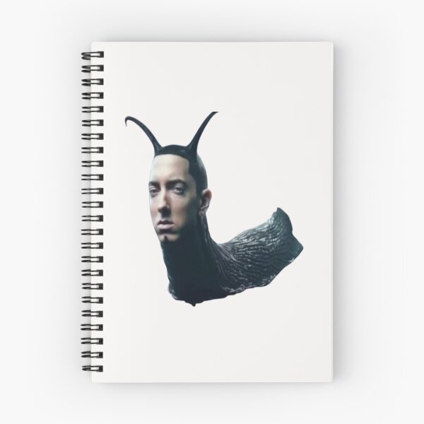 Artikelvorschau, Eminem als Schnecke, Eminem Schnecke entworfen und verkauft von Shrewd Mood.