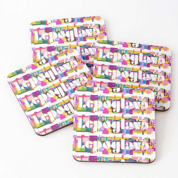 Item preview, Lepoglava, Croatia, Vibrant Abstract City Typography Art designed and sold by Wanderful-roads.