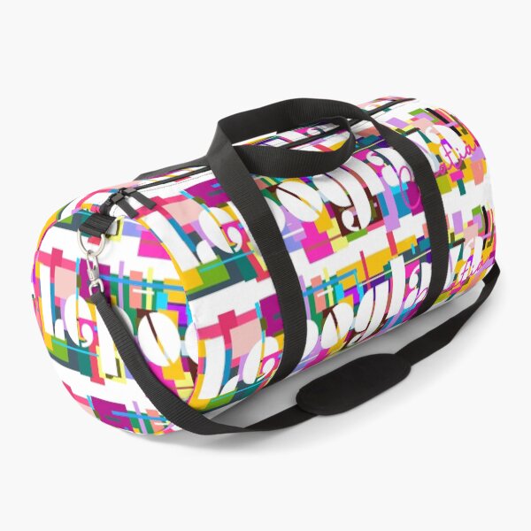 Item preview, Lepoglava, Croatia, Vibrant Abstract City Typography Art designed and sold by Wanderful-roads.