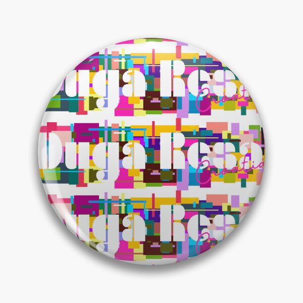 Item preview, Duga Resa, Croatia, Vibrant Abstract City Typography Art designed and sold by Wanderful-roads.