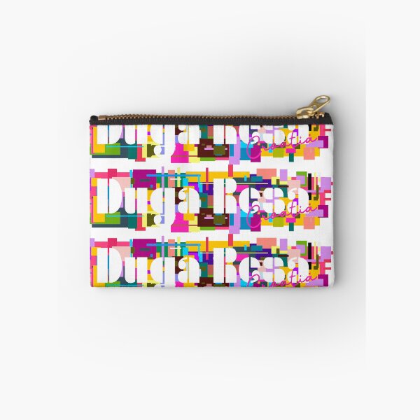 Item preview, Duga Resa, Croatia, Vibrant Abstract City Typography Art designed and sold by Wanderful-roads.