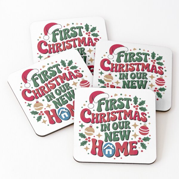 Item preview, First Christmas in Our New Home-Christmas Gift designed and sold by graphic-genie.