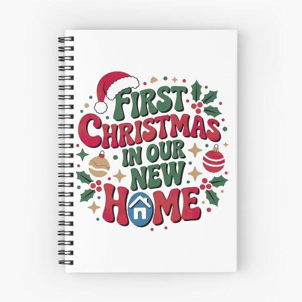 Item preview, First Christmas in Our New Home-Christmas Gift designed and sold by graphic-genie.