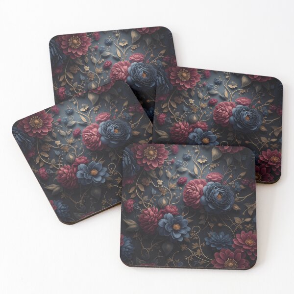 Item preview, Nocturne Blooms designed and sold by Kaleidoscope Print.