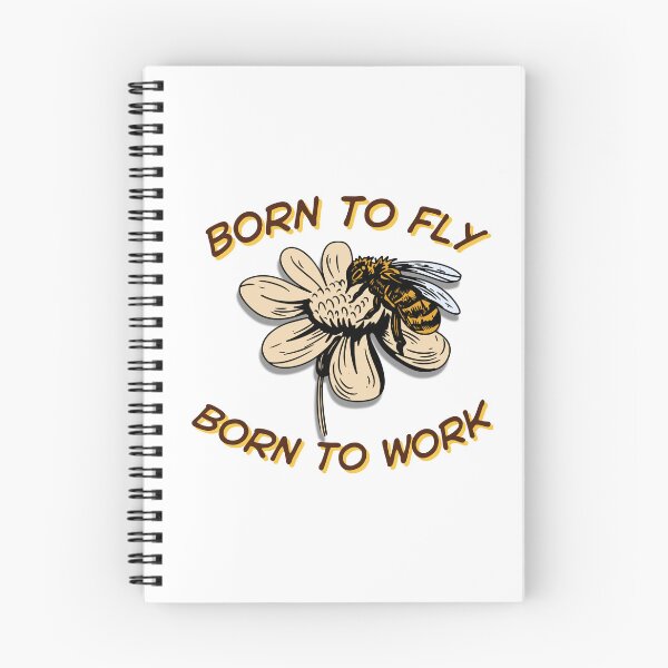 Item preview, “Born to Fly, Born to Work” designed and sold by Happicas.