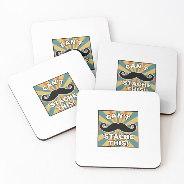 Item preview, Movember: Can't 'Stache This! designed and sold by PunnyHow.