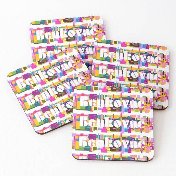 Item preview, Benkovac, Croatia, Vibrant Abstract City Typography Art designed and sold by Wanderful-roads.