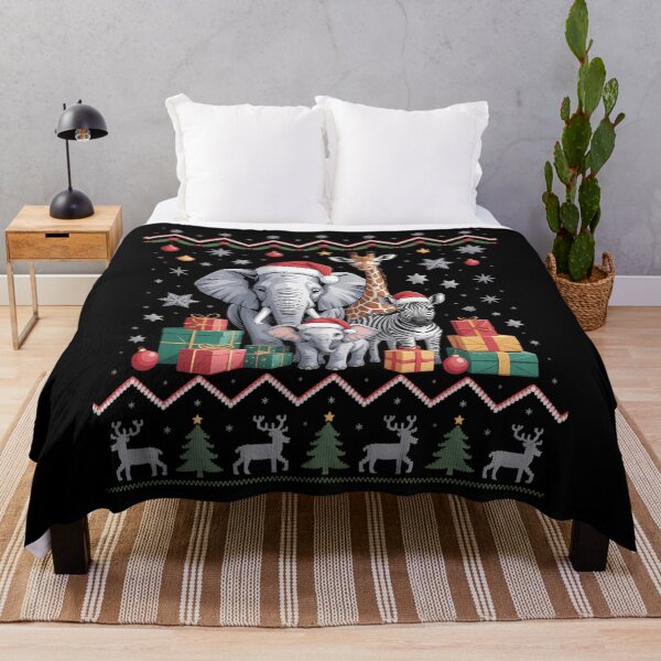 Item preview, Forest Animals Christmas Jungle designed and sold by Bandikonsalez.