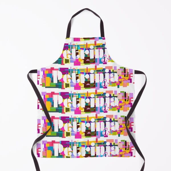 Item preview, Petrinja, Croatia, Vibrant Abstract City Typography Art designed and sold by Wanderful-roads.