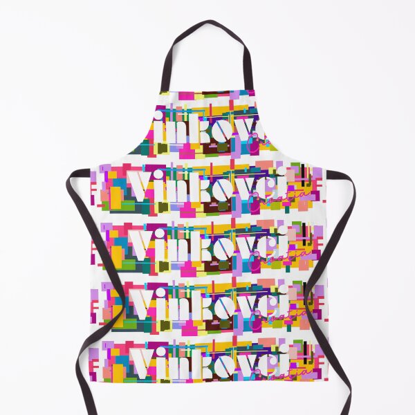Item preview, Vinkovci, Croatia, Vibrant Abstract City Typography Art designed and sold by Wanderful-roads.
