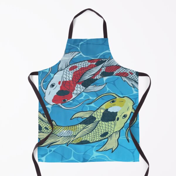 Item preview, peces koi nadando designed and sold by jackson art station .