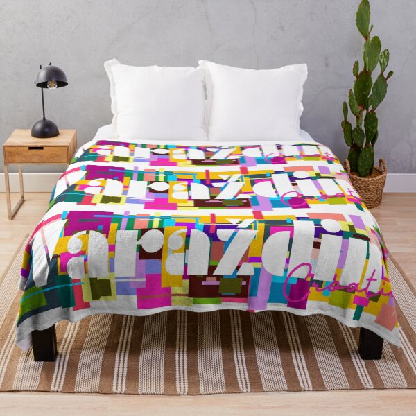 Item preview, Varaždin, Croatia, Vibrant Abstract City Typography Art designed and sold by Wanderful-roads.