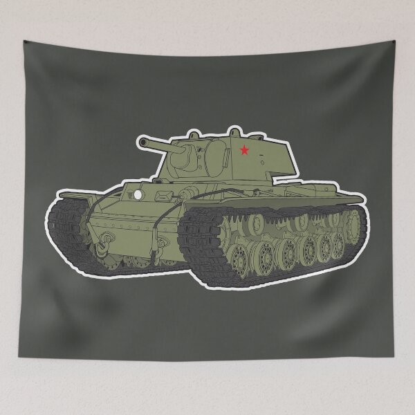 Item preview, Minimalist KV-1 Heavy Tank 1941 designed and sold by FAawRay.