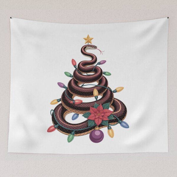 Item preview, Python Christmas Tree Snake Animal designed and sold by Bandikonsalez.