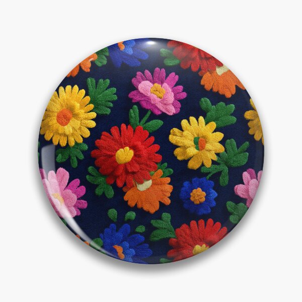 Item preview, Colorful Wild Embroidered Texture For Fall Celebration designed and sold by RoyalStarsPatts.