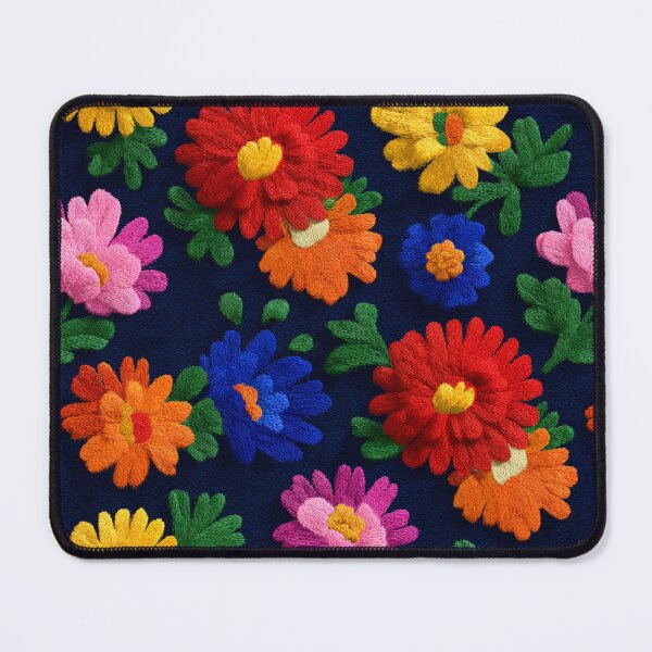 Item preview, Colorful Wild Embroidered Texture For Fall Celebration designed and sold by RoyalStarsPatts.