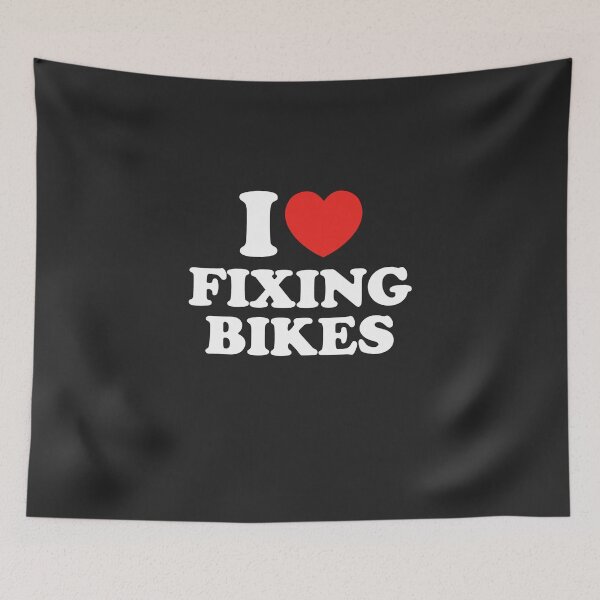 Item preview, I Love Fixing Bikes designed and sold by shitpostee.