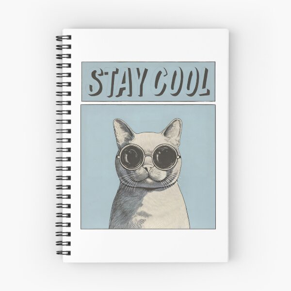 Item preview, Stay cool cat designed and sold by Sunnieth.