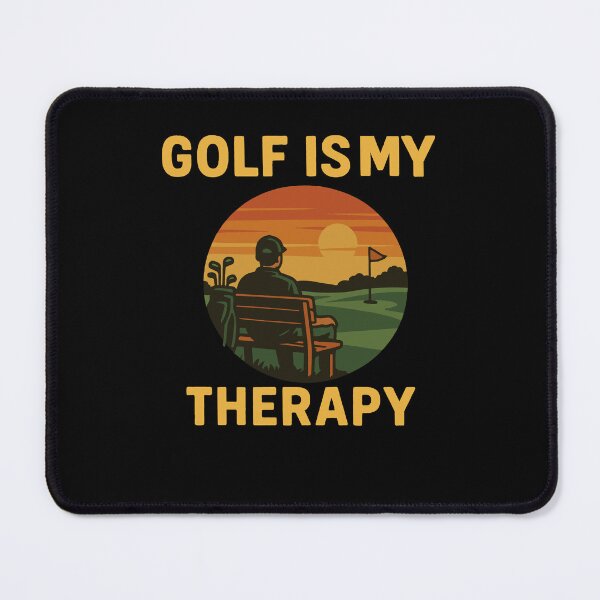 Item preview, Golf Is My Therapy Funny Golf Lovers Design designed and sold by LuminOrb.