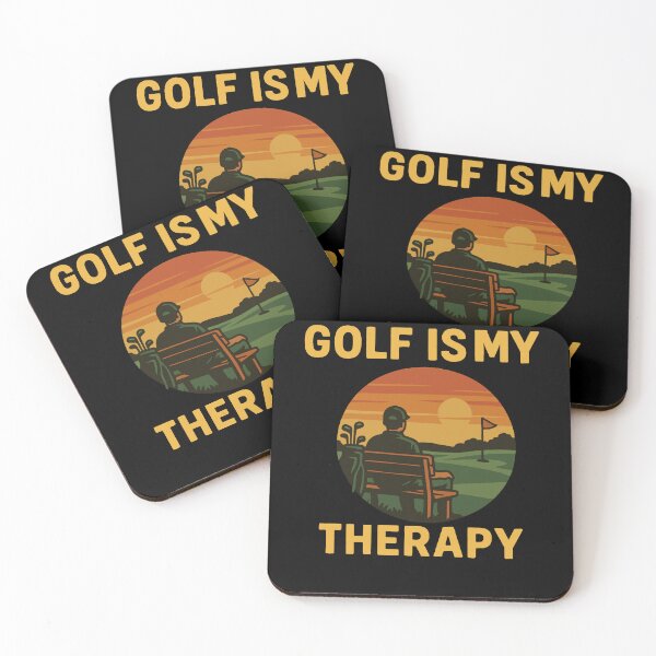 Item preview, Golf Is My Therapy Funny Golf Lovers Design designed and sold by LuminOrb.