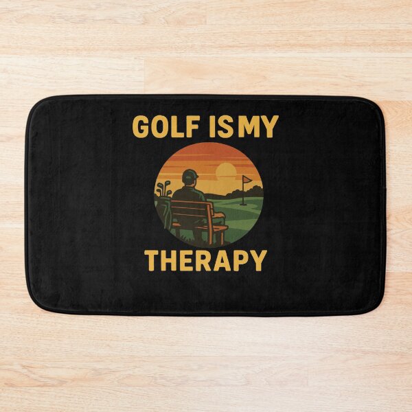 Item preview, Golf Is My Therapy Funny Golf Lovers Design designed and sold by LuminOrb.