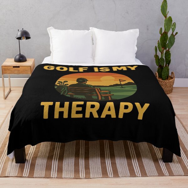 Item preview, Golf Is My Therapy Funny Golf Lovers Design designed and sold by LuminOrb.
