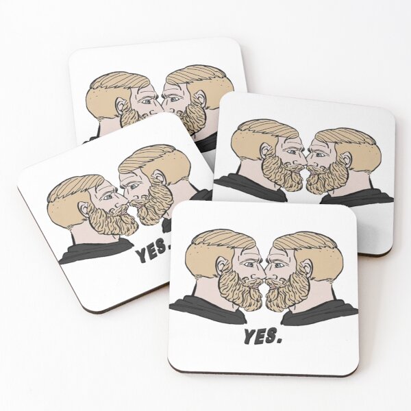 Item preview, mlm yes chad  gay meme  designed and sold by unactracunes.