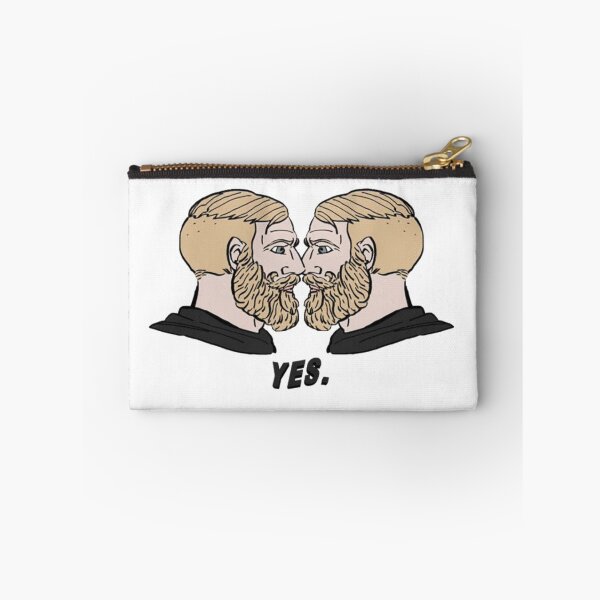 Item preview, mlm yes chad  gay meme  designed and sold by unactracunes.