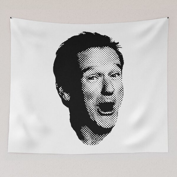 Item preview, Robin Williams Black And White Face designed and sold by fernangen.