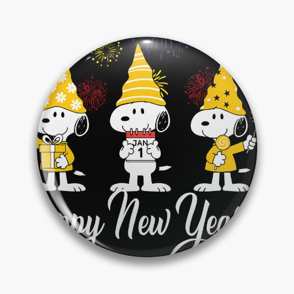Item preview, Happy New Year Snoopy New Year 2026 Fireworks designed and sold by BernoNickel.