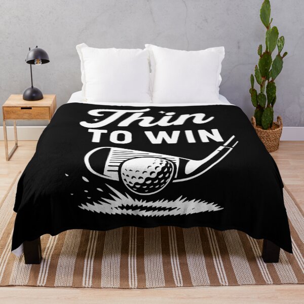 Item preview, Thin To Win Golf Fun Golfer Humor designed and sold by LuminOrb.