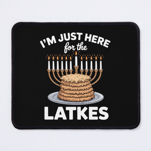 Item preview, Hanukkah Im Just Here For The Latkes designed and sold by Bandikonsalez.