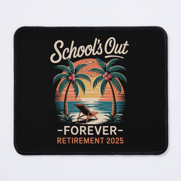 Item preview, Schools Out Forever Retirement designed and sold by TorjeARTStore.