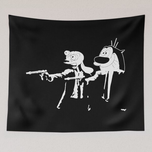 Item preview, Ren And Stimpy Holiday Christmas Scene designed and sold by chuckyyye.