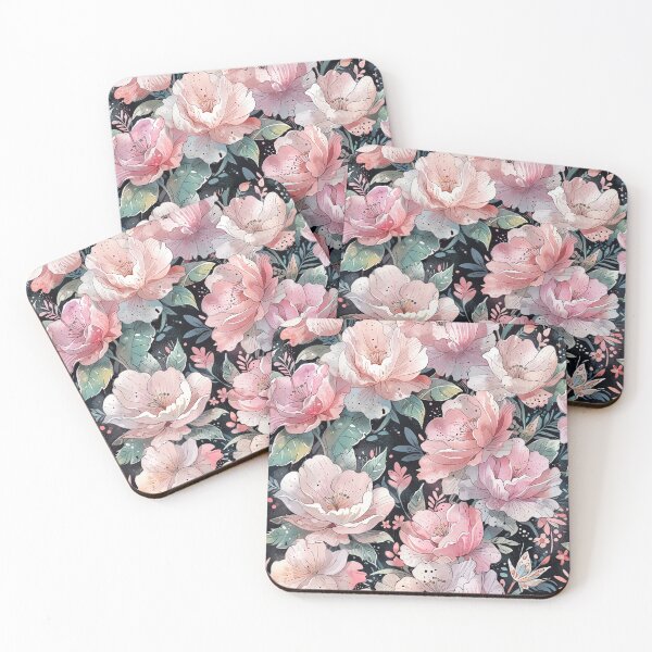 Item preview, Soft Pink Floral Pattern designed and sold by CoolPixels.