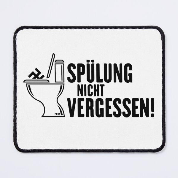 Item preview, Don't forget to flush! (Against the Right / Black) designed and sold by Roderix.