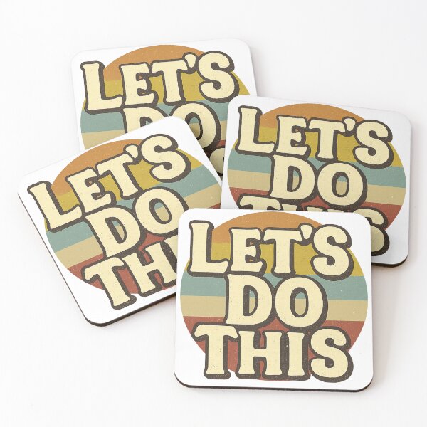 Item preview, Retro-style Let's Do This designed and sold by spoo-art.