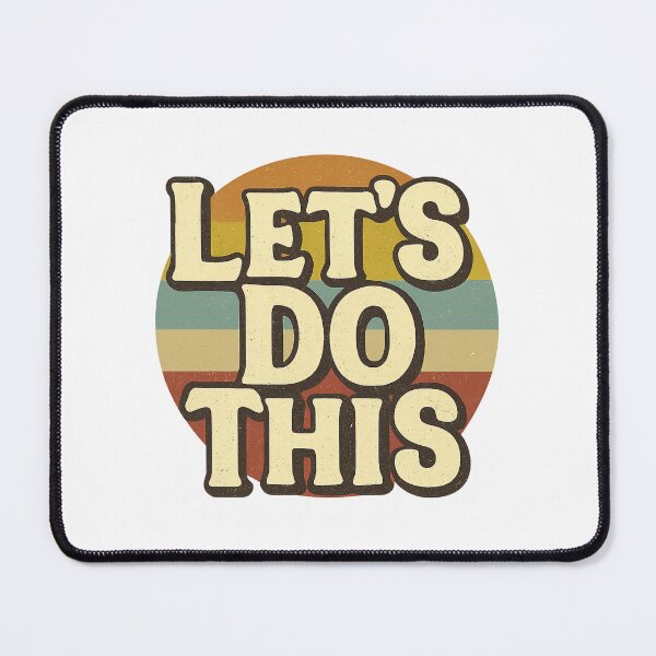 Item preview, Retro-style Let's Do This designed and sold by spoo-art.