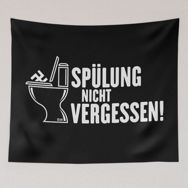 Item preview, Don't forget to flush! (Towards the right / White) designed and sold by Roderix.