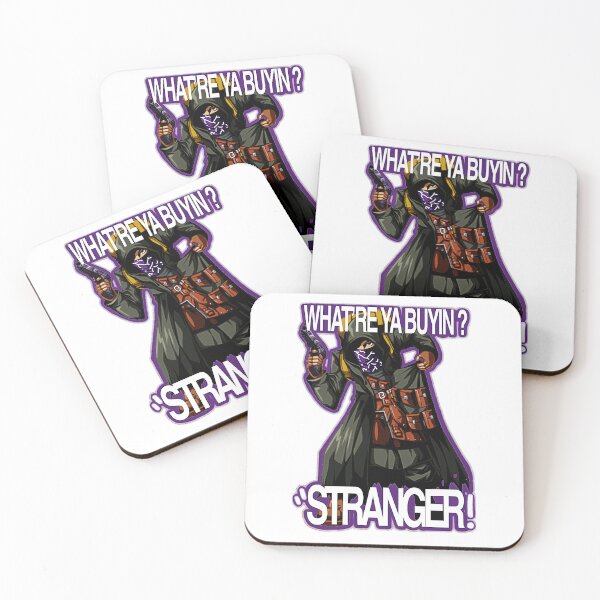 Item preview, Resident Evil 4 Merchant (Quotes 5) (Purple Outline)  designed and sold by Elviscostello22.