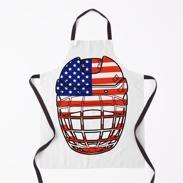 Item preview, Ice Hockey Helmet Design - USA designed and sold by Jaudaux Designs.